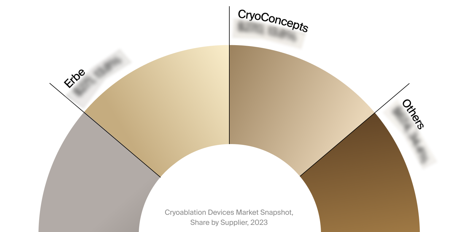 Sneak peek of the cryoablation devices market competitor analysis.