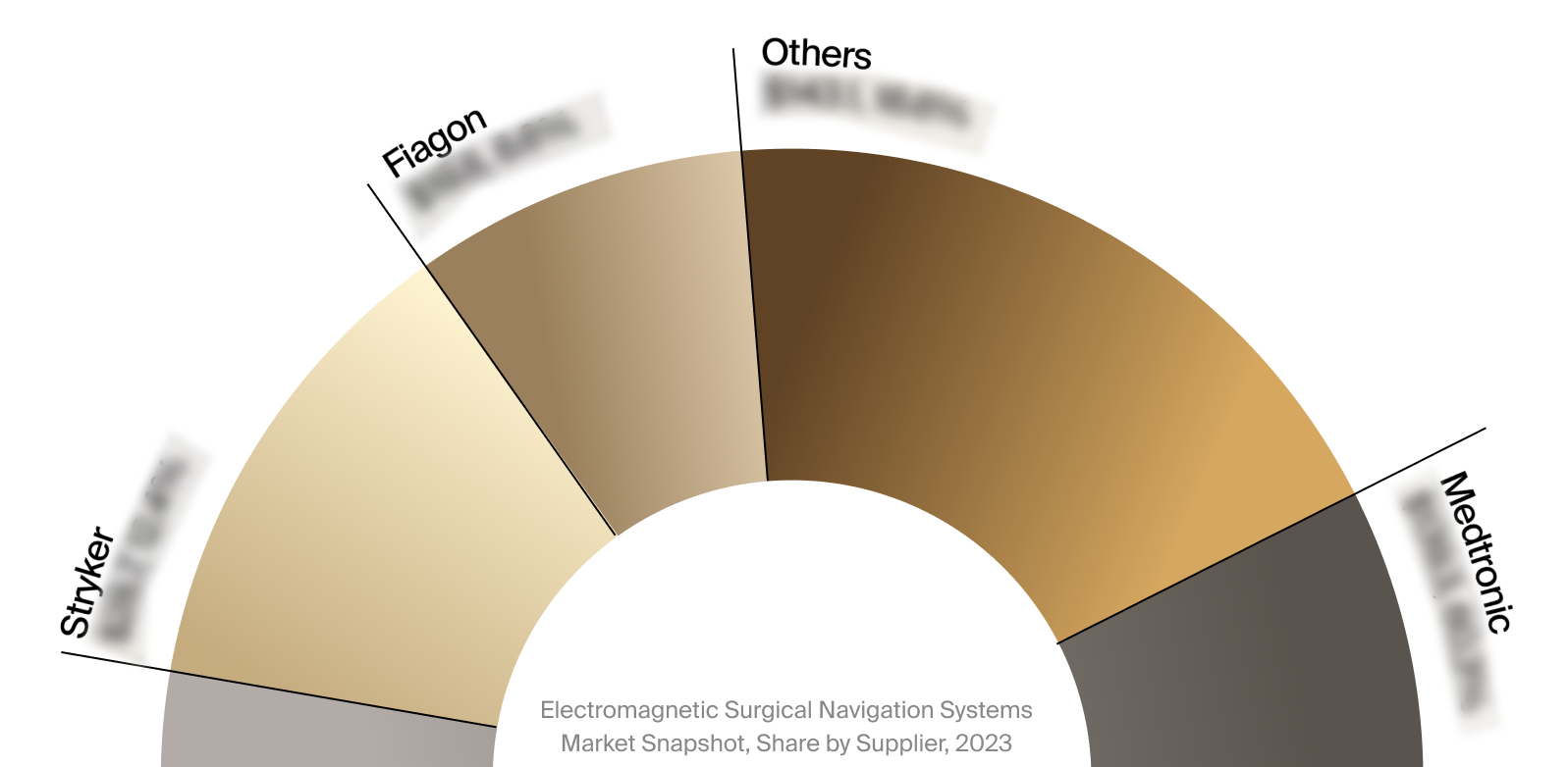 Sneak peek of the electromagnetic surgical navigation systems market competitor analysis.