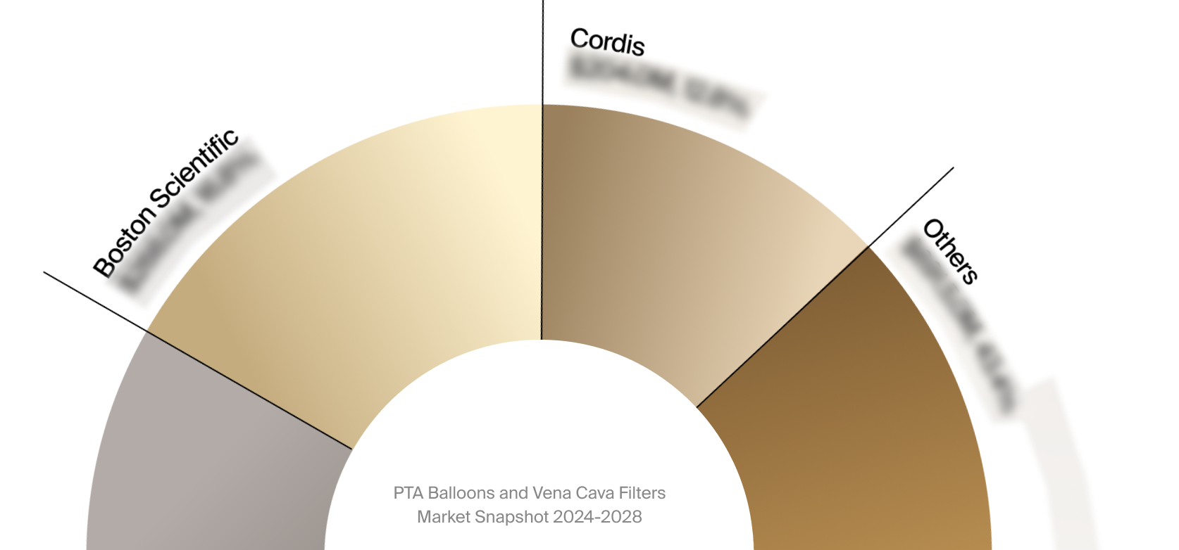 Sneak peek of the PTA balloons and vena cava filters market competitor analysis.